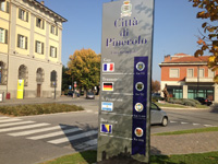 Un nuovo totem per la Città di Pinerolo